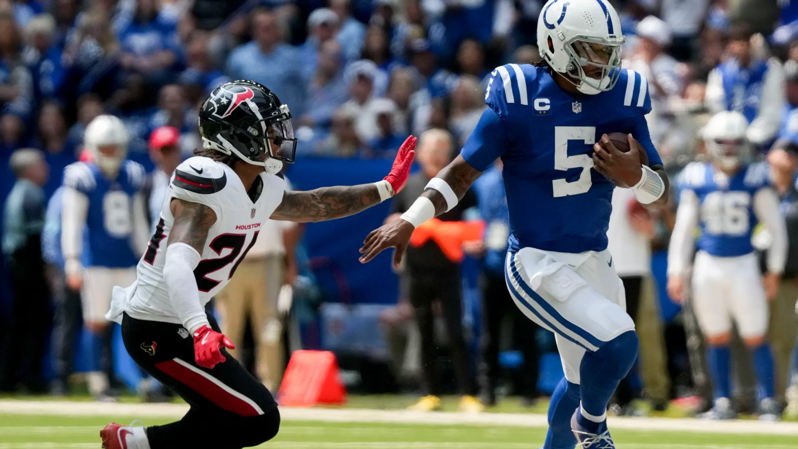 anthony richardson vs texans