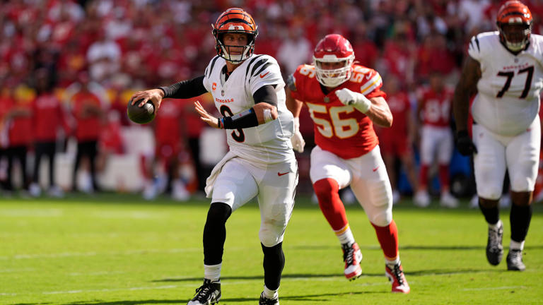 joe burrow bengals vs chiefs 2024