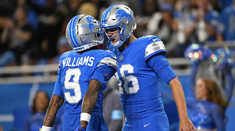 jared goff and jameson williams vs rams